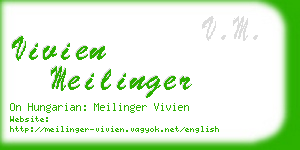 vivien meilinger business card